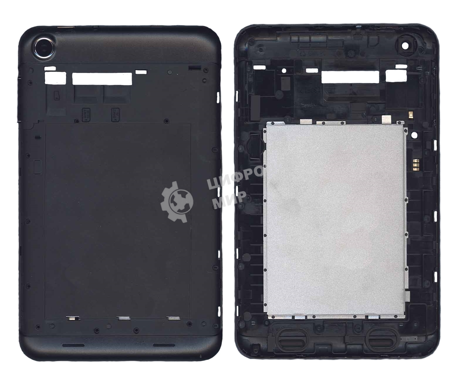 Задняя часть корпуса для Lenovo A3000 серая