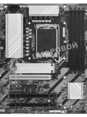 Материнская плата Gigabyte B860M DS3H (rev. 1.0), LGA1851, Intel B860, 4xDDR5, 4xSATA, 2xM.2, 1xPCIe 5.0 x16, 2xPCIe 4.0 x1, 2xDP, 1xHDMI, 1x2.5Gb LAN, 1xUSB-C 10Gbps, 2xUSB-A 10Gbps, 6xUSB-A 5Gbps, 7xUSB-A 2.0, 3x3.5мм, 7.1, mATX