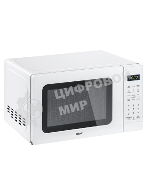 Микроволновая печь BBK 20MWS-767S/W белый, 20 л, 700 Вт, переключатели - сенсор