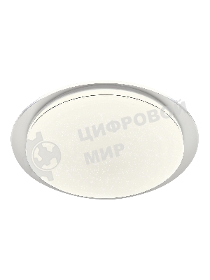 Потолочный светодиодный светильник Ambrella light FZ1047 WH белый 30W 4200K D450*55 (Без ПДУ)