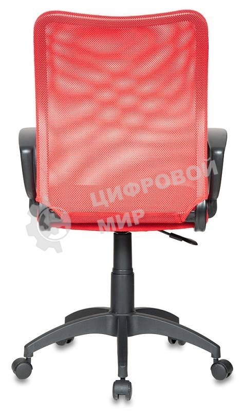 Кресло компьютерное Бюрократ Ch-599/R/TW-97N спинка сетка красный TW-35N, сиденье красный TW-97N
