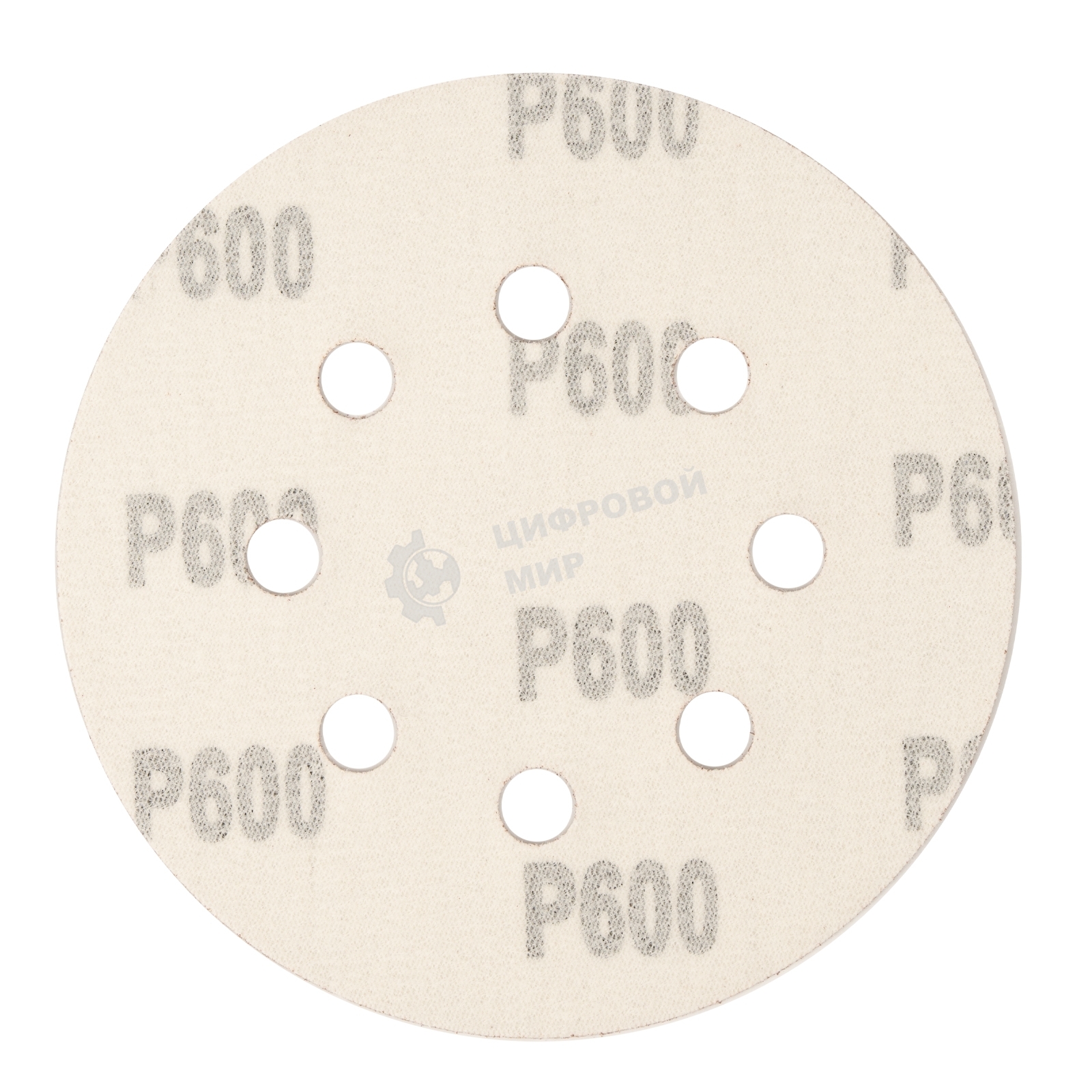 Круг абразивный Сибртех на ворсовой подложке под 