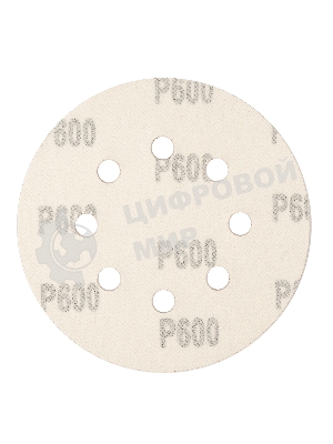 Круг абразивный Сибртех на ворсовой подложке под 
