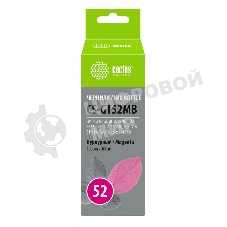 Чернила Cactus CS-GT52MB пурпурный100мл для HP DeskJet GT 5810/5820/5812/5822