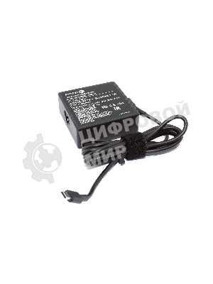 Блок питания (сетевой адаптер) Amperin 5V 3A - 20V 5A 100W Type-C, квадратный корпус