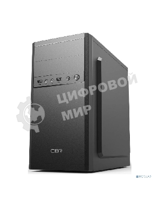 Компьютерный корпус CBR RD873, без БП, mATX Minitower 2хUSB 2.0, HD Audio+Mic, кабель питания 1.2м, черный PCC-MATX-RD873-WPSU