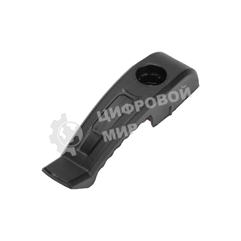 Держатель кабеля Rexant для прямого монтажа односторонний черный, 67 мм (20 шт/уп)