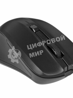 Мышь беспроводная SVEN RX-270W черный, 1600 dpi, радиоканал, USB, кнопки - 4