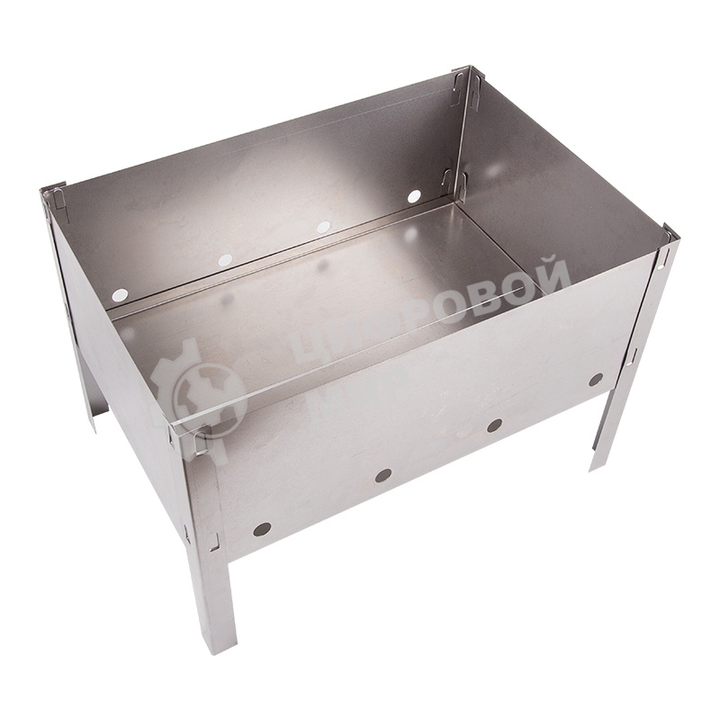 Мангал сборный со складным дном в пленке Сокол