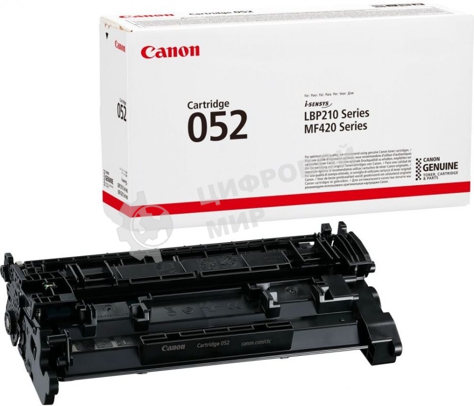 Картридж лазерный Canon 052 2199C002 черный (3100 стр.) для Canon MF421dw/MF426dw/MF428x/MF429x