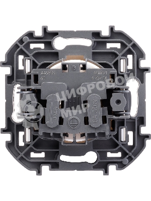 Розетка 2К 16А 250 В белый