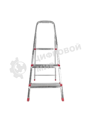 Стремянка металлическая Rexant 3 ступеньки, усиленный профиль
