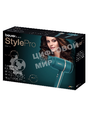 Фен Beurer HC35 Ocean бирюзовый, 2000 Вт, ионизация