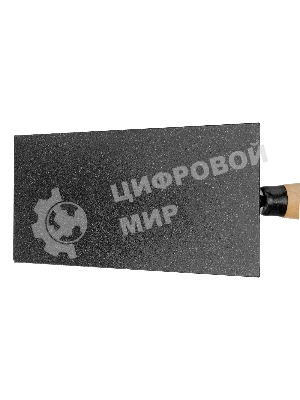 Кельма отделочника, стальная, деревянная усиленная ручка Россия