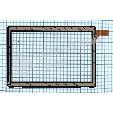 Сенсорное стекло (тачскрин) WJ2038-FPC-V1.0, черное