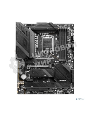 Материнская плата MSI MAG Z790 TOMAHAWK WIFI, LGA 1700, Intel Z790, 4xDDR5, 7xSATA, 4xM.2, 1xPCIe 4.0 x4, 1xPCIe 5.0 x16, 1xHDMI, 1xDP, 1x2.5Gb LAN, 4xUSB-A 3.2 Gen 1, 4xUSB-A 3.2 Gen 2, 1xUSB-C 3.2 Gen 2, 1xUSB-C 3.2 Gen 2x2, 5x3.5 мм, 7.1, Standard-ATX