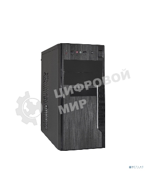 Компьютерный корпус Minitower ExeGate EX283243RUS MA-373X-UN450 Black, mATX (UN450, 120мм) 2*USB, Audio