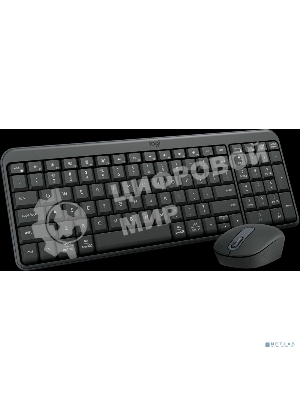 Комплект клавиатура+мышь Logitech Wireless Combo MK250 Compact беспроводной, Bluetooth, 1000 DPI, чёрный