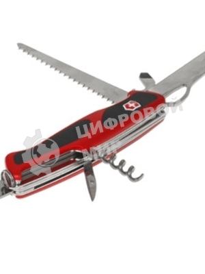 Нож перочинный Victorinox RangerGrip 79 (0.9563.MC) 130мм 12функций красный/черный карт.коробка