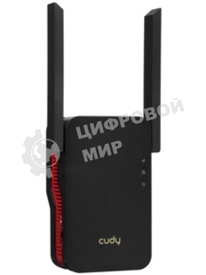 Повторитель беспроводного сигнала Cudy RE3000 AX3000 Wi-Fi черный