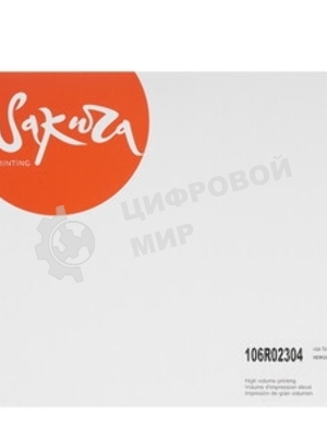 Картридж лазерный Sakura 106R02304 для Xerox P3320, черный, 5000 к.