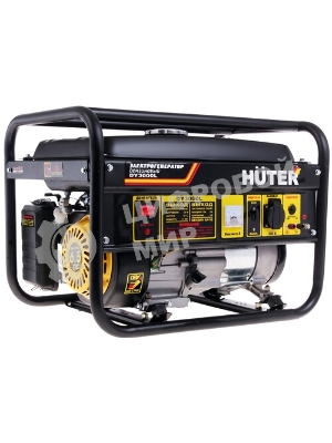 Электрогенератор бензиновый Huter DY3000L, 2.8 кВт, 67 дБ, 39 кг