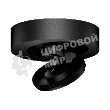 Крепеж для корпуса A2229 SBK черный песок D85*H40mm (для корпуса D60mm)
