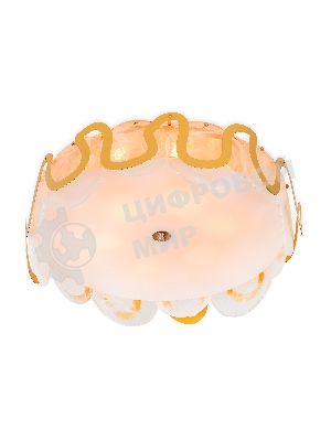 Светильник Ambrella light TR5327/6 GD/FR золото/белый матовый E14/6 max 40W D606*230