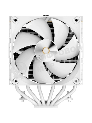 Кулер Ocypus Iota A62 WH Iota-A62-WH белый 120мм алюминий+медь 2000rpm 29db 4-pin 260W 158мм
