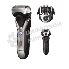 Электробритва сетчатая Panasonic ES-RT77-S520 реж.эл.:3 питан.:аккум. серебристый/черный