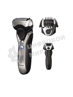 Электробритва сетчатая Panasonic ES-RT77-S520 реж.эл.:3 питан.:аккум. серебристый/черный