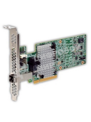 Контроллер LSI MegaRAID SAS9380-4i4e SGL (LSI00439) SAS 12G, (PCI-E 3.0 x8, LP), RAID 0,1,10,5,6, 8port (1*intSFF8643 + 1*extSFF8644),1GB onboard, К