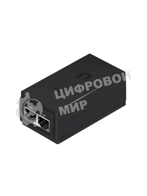 Сетевое оборудование UBIQUITI POE-15-12W(EU) блок питания с PoE, 220 VAC -> 15VDC, 0,8A - для абонентов