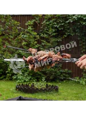 Шампуры с чехлом Camping Palisad 60 см (6шт.)