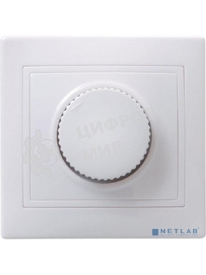 Светорегулятор поворот. СП КВАРТА IP20 ВСР10-1-0-КБ бел. IEK EDK10-K01-03-DM