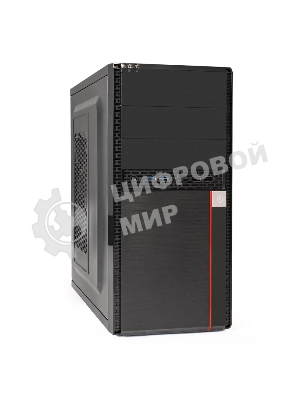 Компьютерный корпус Minitower ExeGate BA-204U (mATX, без БП, 2хUSB+2хUSB 3.0, аудио, черный)