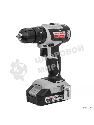Дрель-шуруповерт ИНТЕРСКОЛ ДАУ-10/18В 44 МиниМАКС, 18 В, 2,5 Ач, 44 Нм, бесщеточный