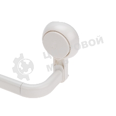 Вешалка для полотенец настенная HALSA HLS-F-105W на вакуумной присоске, 5 крючков