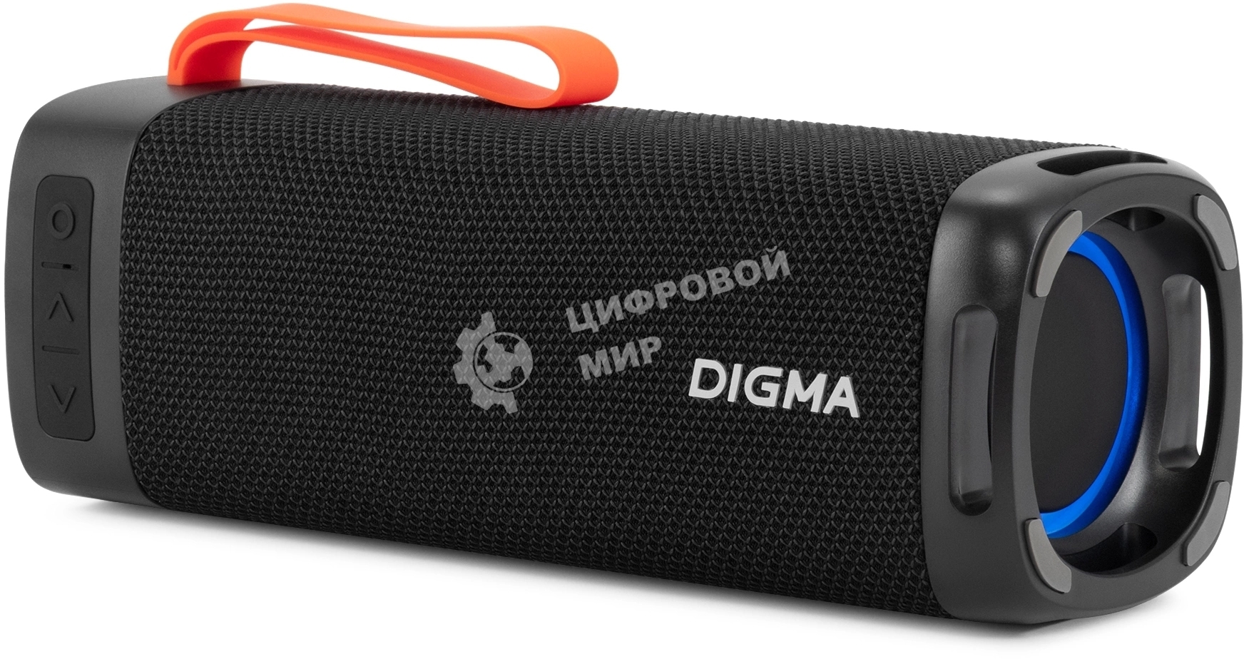 Портативная колонка Digma D-PS1522 черный 60W 2.0 BT 10м 3000mAh (PS1522B)