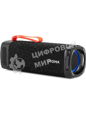Портативная колонка Digma D-PS1522 черный 60W 2.0 BT 10м 3000mAh