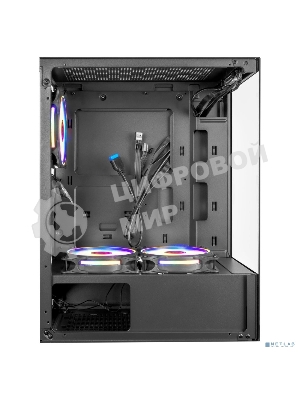 Компьютерный корпус Ginzzu CL305 FAN 3*12LC4 FRGb