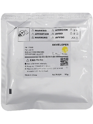 Девелопер CET IU-217Y-Developer для KONICA MINOLTA Bizhub C227i/C257i/C287i Yellow, 180г, 90000 стр.