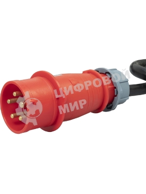 Блок распределения питания Powercom PDU-32AVMS24-18C3-6C9-3P верт.размещ. 18xC13 6xC19 с сетевым мониторингом 3x32A EN 60309 2м
