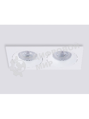 Светильник встраиваемый Ambrella light TN102731/2 WH белый GU5.3 175*92*23