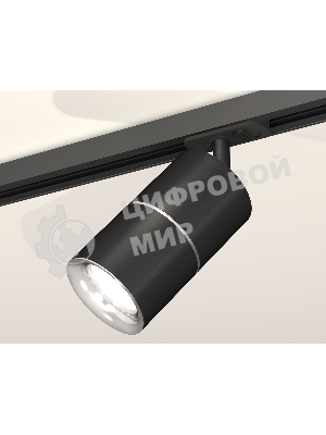 Светильник Ambrella light XT7402011 SBK/PSL черный песок/серебро полированное MR16 GU5.3 (A2537, C7402, A2070, C7402, N7012)