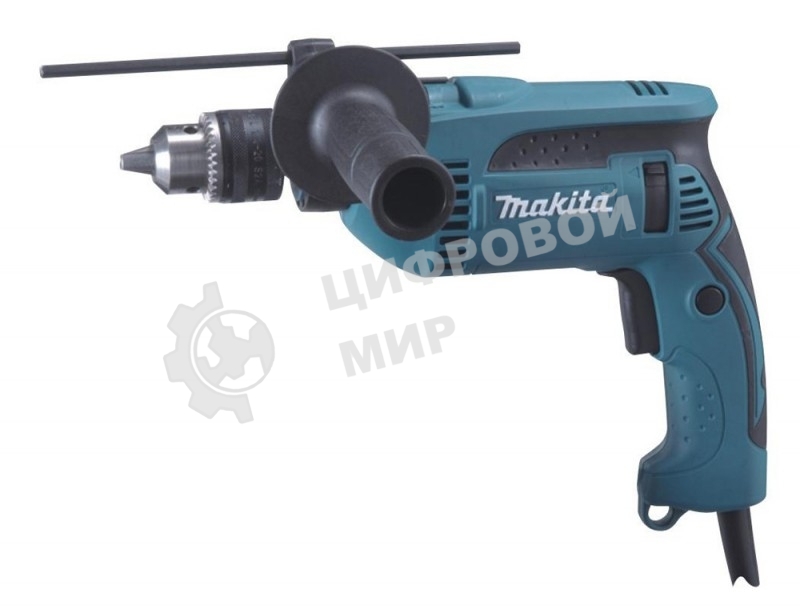 Дрель Makita HP1640, 680 Вт, сетевая, ударная