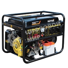 Электрогенератор бензиновый Huter DY8000LX-3, 7 кВт, 91 дБ, 74.8 кг