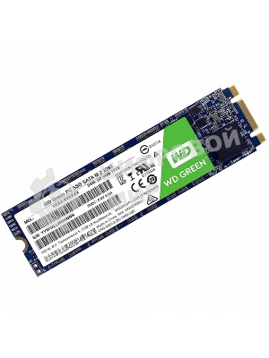 Накопитель SSD WD Green  3D NAND WDS480G2G0B 480ГБ M2.2280 SATA-III (TLC)