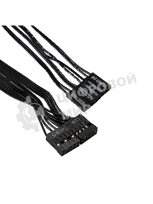 Компьютерный корпус Minitower ExeGate BAA-113-AAA400 (mATX, БП AAA400 с вент. 8см, 2*USB, аудио, черный)