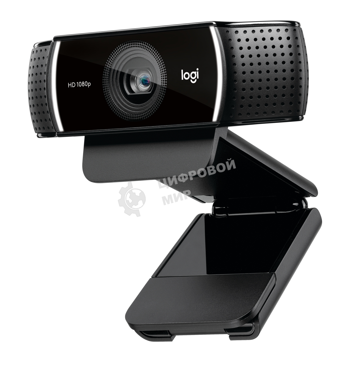 Веб-камера Logitech C922 Pro Stream 1920x1080, 30 кадр/с, USB Type-A, микрофон (2 шт, шумоподавление), автоматическая фокусировка, автоосвещение, универсальное крепление